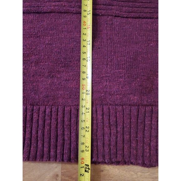 Lululemon As Promised Crew Sweater Heathered Deep Rouge Sz S - Picture 5 of 9